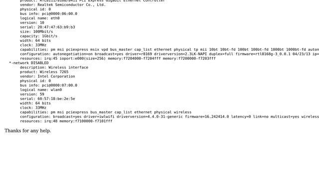 Ubuntu: Ubuntu16.04 wired connection not working after suspend смотреть онлайн