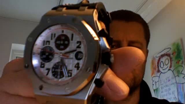 Audemars Piguet Royal Oak Offshore Panda смотреть онлайн