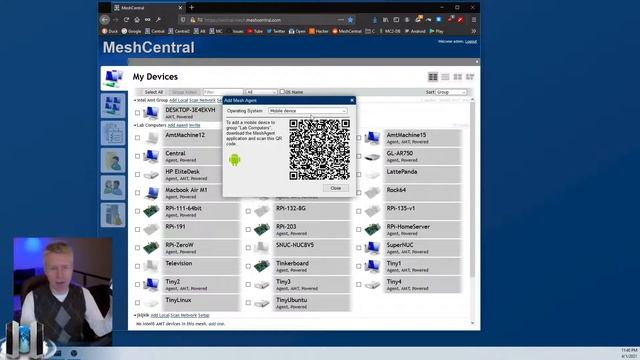 MeshCentral - Android смотреть онлайн