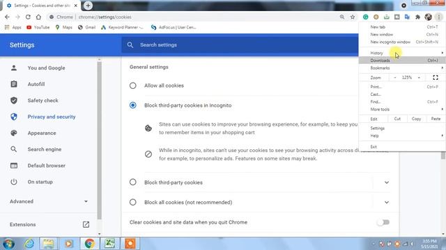How To Allow Cookies Google | Enabling Third Party Cookies On Chrome смотреть онлайн