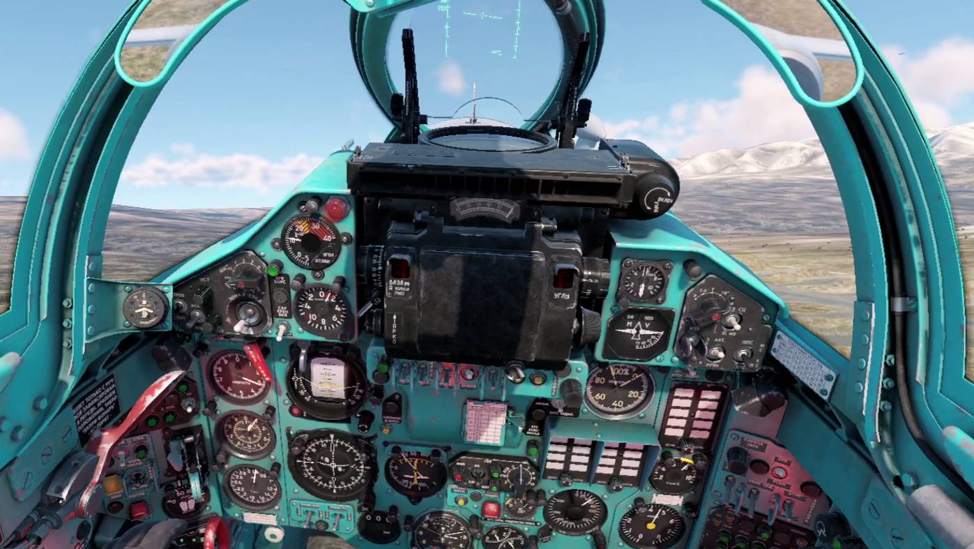 Вылет на МиГ-23М в VR шлеме в War Thunder. Симуляторный режим. смотреть онлайн