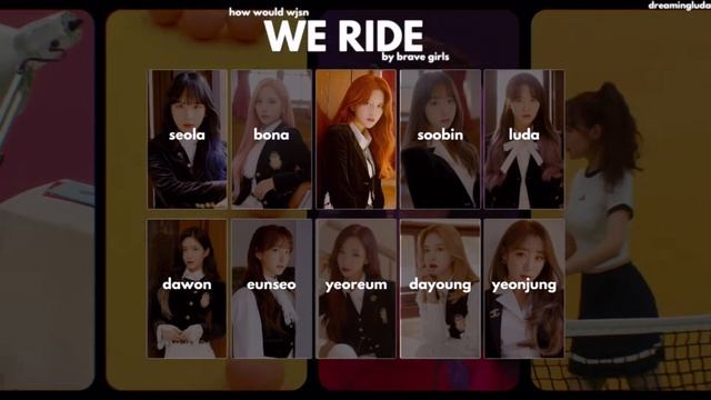 How Would WJSN Sing - 'We Ride' By BRAVE GIRLS смотреть онлайн