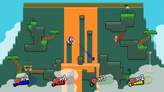 Banzai Bat - Volcano Gameplay смотреть онлайн