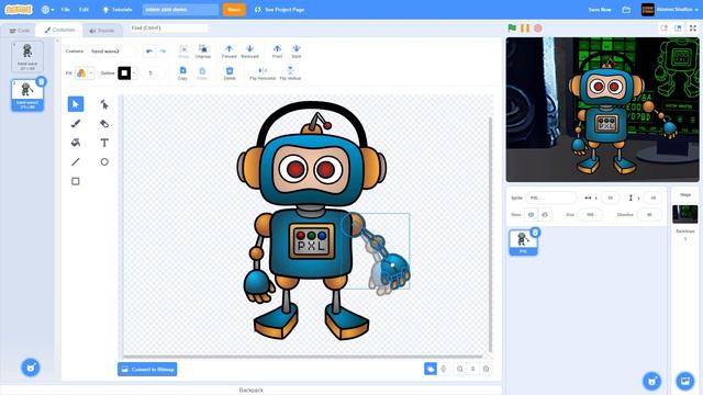 Animating with onion skins in Scratch смотреть онлайн