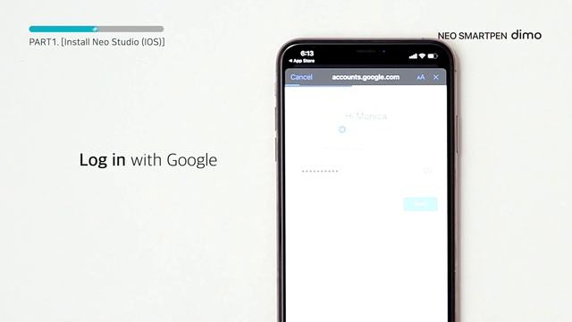 [Neosmartpen dimo-Tutorial 1] Connect with app, Neo studio смотреть онлайн