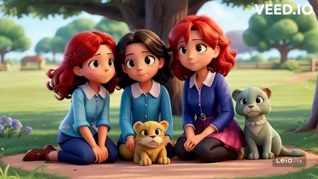 "The Brave Birds and the Kind Lion: A Tale of Friendship" || Animated short story смотреть онлайн