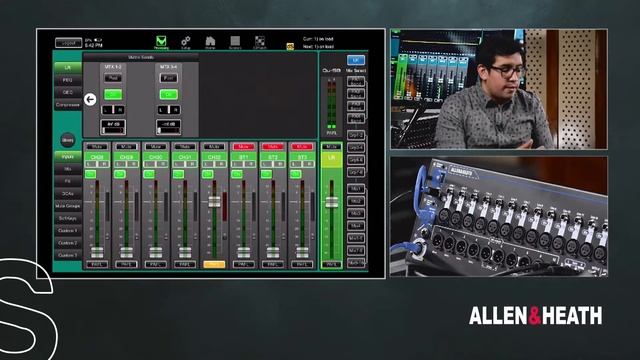 ALLEN & HEATH - Aplicación QU PAD