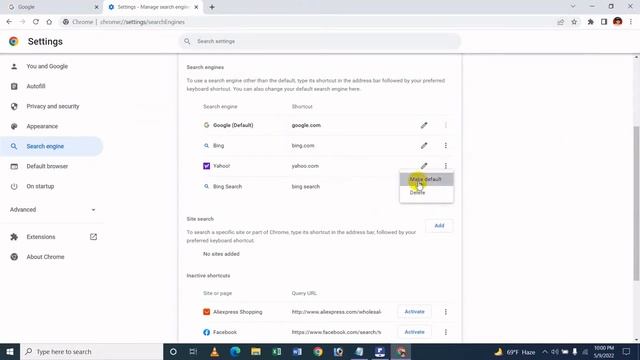 How To Manage Search Engines And Site Search In Google Chrome Web Browser In Bangla смотреть онлайн