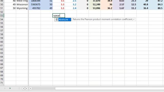 Correlation with Microsoft Excel - Crime Geography смотреть онлайн