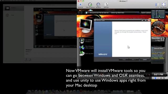 Installing Windows 7 in VMWare on Mac Part 2 [HD] смотреть онлайн