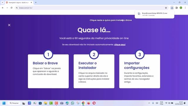 COMO INSTALAR O NAVEGADOR BRAVE 2024 EM QUALQUER COMPUTADOR OU NOTEBOOK смотреть онлайн