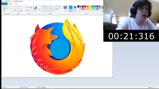 Firefox logo simplification Speedrun смотреть онлайн