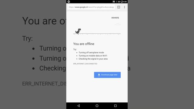 T-Rex Game inside Google chrome смотреть онлайн