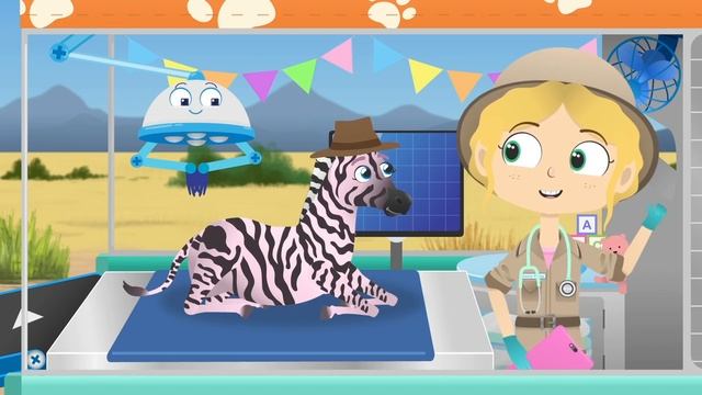 Oni the Ostrich + Many Other Animals | Doctor Poppy on Safari | Animal Cartoons смотреть онлайн
