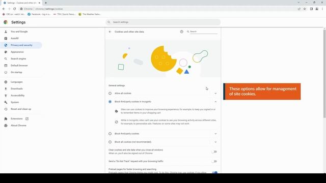 Chrome Security Settings смотреть онлайн
