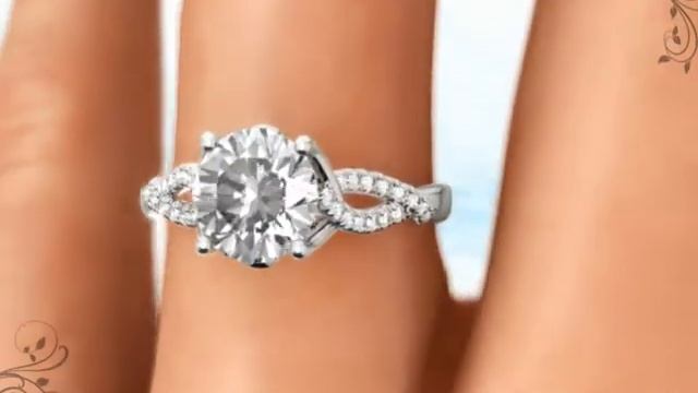 Vanna K Diamond Engagement Ring - Style # 18R333DCZ 2 смотреть онлайн