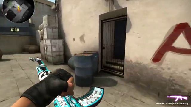CS:GO Ak-47 Frontside-Misty Skinshowcase смотреть онлайн