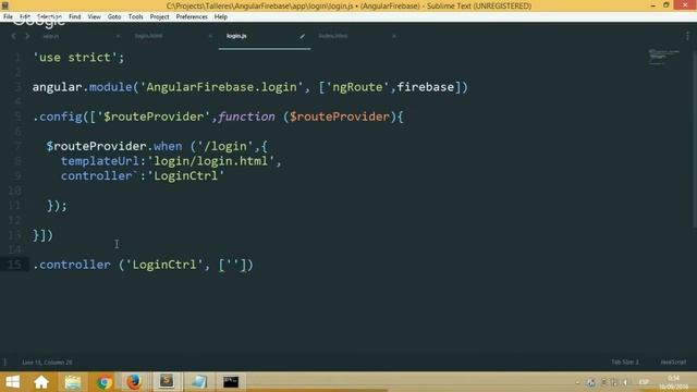TALLER GRATUITO DE ANGULAR Y FIREBASE смотреть онлайн