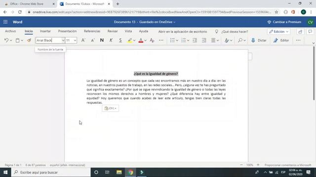 EXTENSIÓN DE OFFICE EN GOOGLE CHROME 🤓 смотреть онлайн