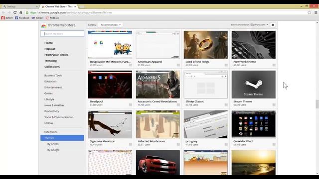 Changing your theme with Google Chrome смотреть онлайн