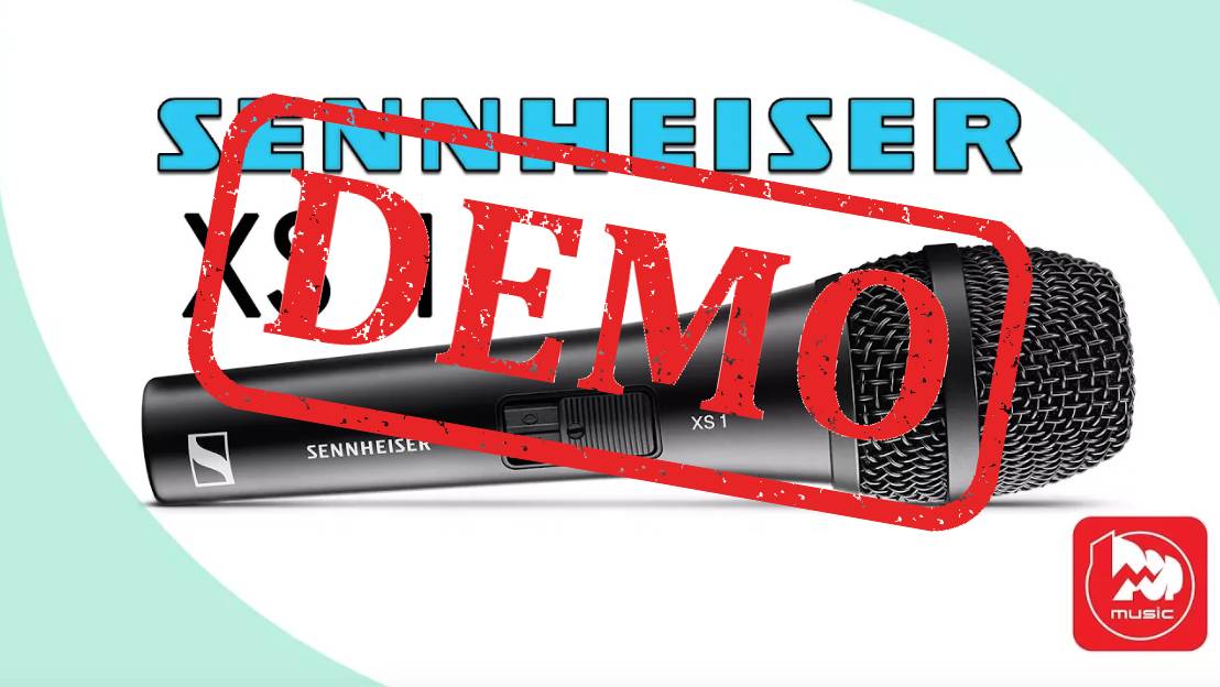 Микрофон SENNHEISER XS 1 - демонстрация звучания