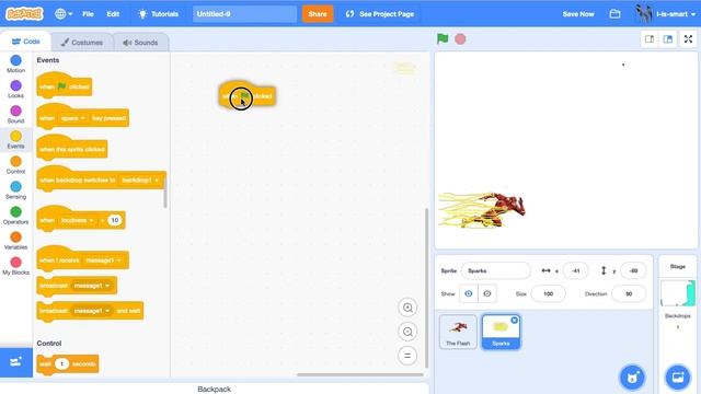 How to make a running game in Scratch(Part 1) смотреть онлайн