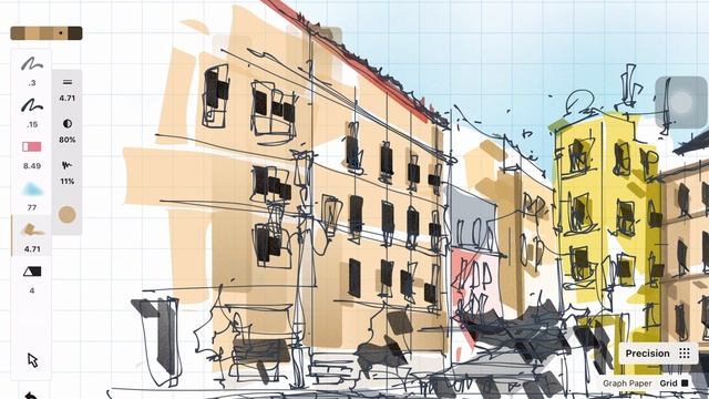 Concepts App / Opera Metro Station Urbansketch смотреть онлайн