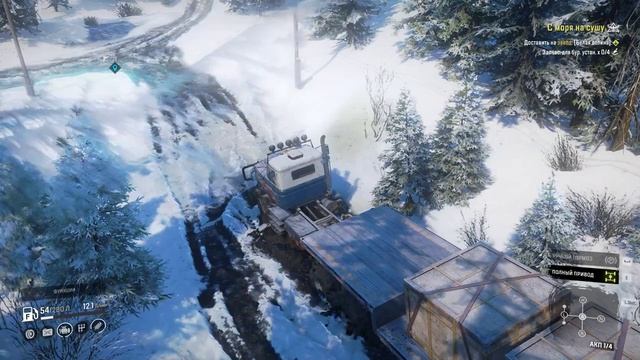 SnowRunner - АЛЯСКА - КОНТРАКТ - С МОРЯ НА СУШУ #snowrunner смотреть онлайн