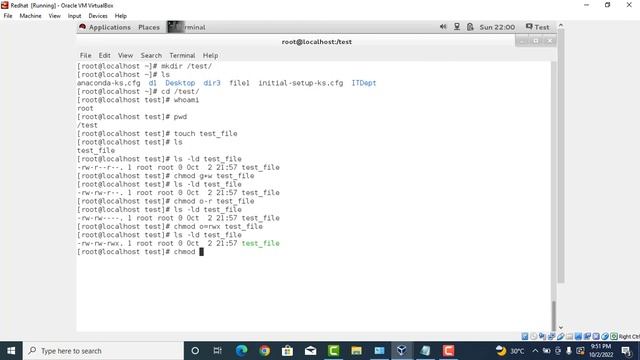 #Linux #Redhat_server7 Basic Commands of Rhel 7: Basic Permissions in Redhat 7 смотреть онлайн