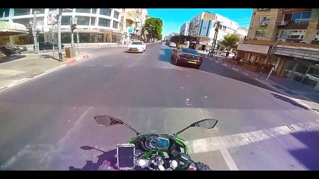 Катаюсь по набережной Тель Авива и по окрестностям. смотреть онлайн