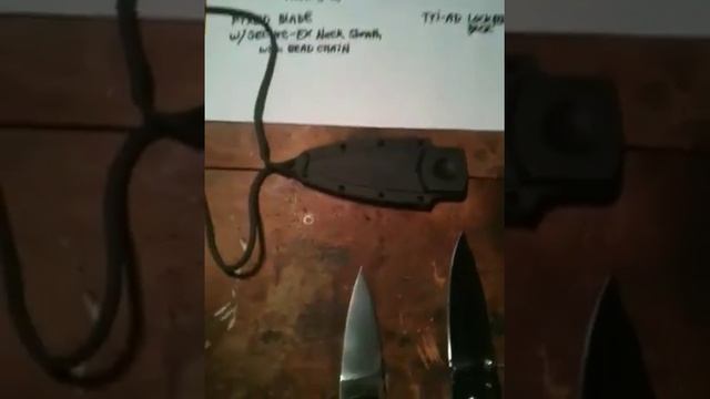 Cold Steel Secret Edge Neck Knife смотреть онлайн