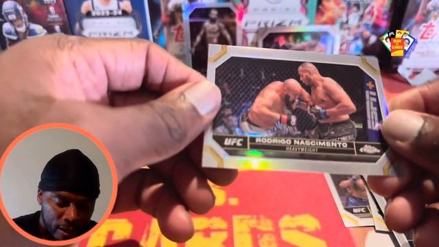 Man tangles with 2024 Topps Chrome UFC blaster box смотреть онлайн