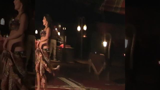 Belly dance at Dubai desert safari | Travel Dubai смотреть онлайн