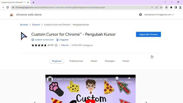 Tutorial mengubah cursor di chrome | Tugas TIK tutorial смотреть онлайн