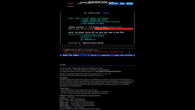 HTML Toys: Google Terminal смотреть онлайн