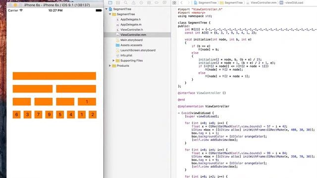 Today's iOS sample no.1043 segment tree смотреть онлайн