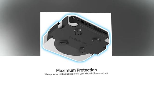 SABRENT Mac Mini VESA Mount / Wall Mount / Under Desk Mount [Black] (BK-MABM) смотреть онлайн