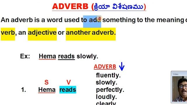 4. ADJECTIVE, 5.ADVERB...by K.HEMACHANDRA REDDY смотреть онлайн