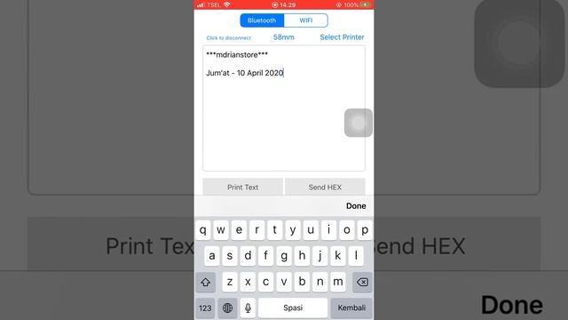 Printer thermal Zjiang 5809 pro connect IOS смотреть онлайн