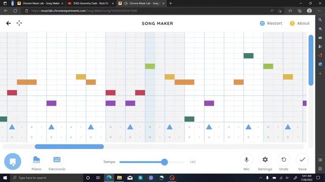 Back On Track - DJVI (Chrome Music Lab Edition) смотреть онлайн