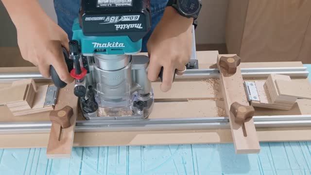 Идеальное приспособление для выборки пазов для фрезерных триммеров смотреть онлайн