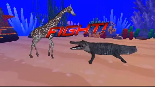 Crocodile vs giraffe safari arena 10 смотреть онлайн