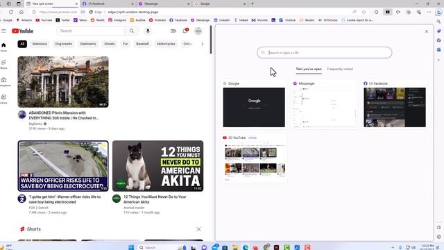 Microsoft Edge: How To Split Your Screen In The Edge Web Browser| PC | *2024 смотреть онлайн