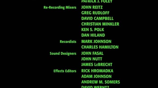 Battlefield Earth A Saga Of The Year 3000 End Credits Russian MALE 2000 смотреть онлайн