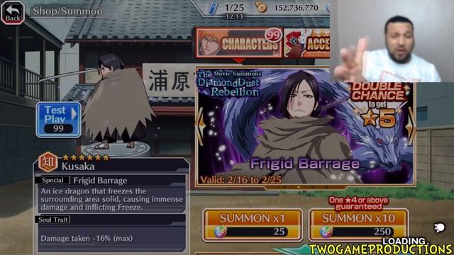 1250 SPIRIT ORBS DIAMOND DUST REBELLION SUMMONS Bleach Brave Souls смотреть онлайн