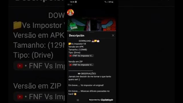 como instalar fnf vs impostor v4 para celular gama baja y alta calidad смотреть онлайн