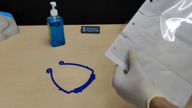 Delhi, India Fights Corona Virus with Face Shields made by 3DPrintDelhi.com смотреть онлайн