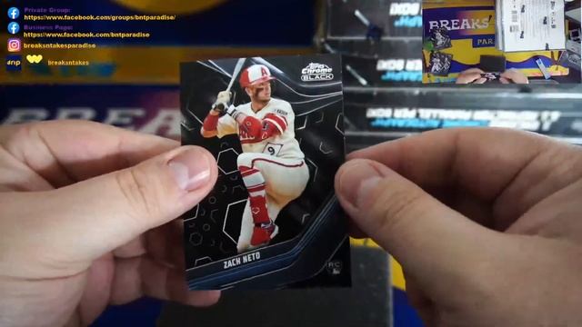 Break 975: 2023 Topps Chrome Black Baseball Hobby Full Case (12 Box) Team Break смотреть онлайн