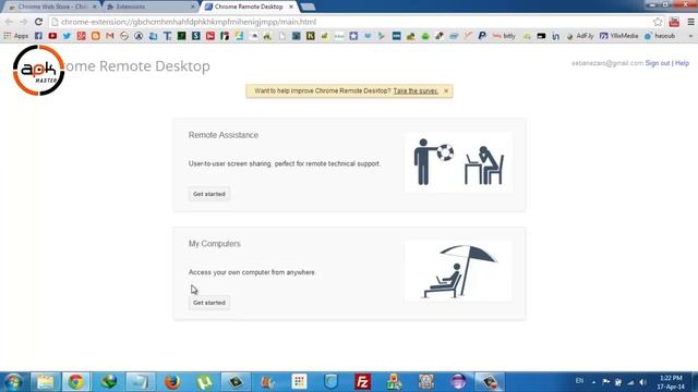 تطبيق Chrome Remote Desktop للتحكم بجهازك الكمبيوتر من خلال جهازك الاندرويد عن بعد смотреть онлайн