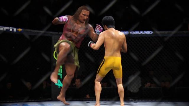 UFC4 Bruce Lee vs Olimpia EA Sports UFC 4 смотреть онлайн